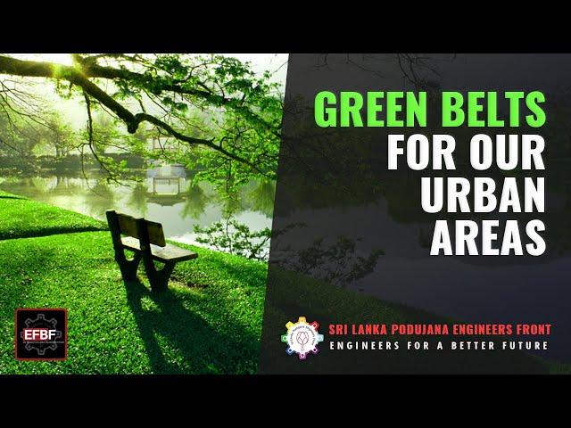 Green Belts for Our Urban Areas