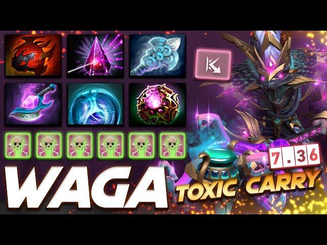 Waga Dazzle Amazing Toxic Carry - Dota 2 Pro Gameplay [Watch & Learn]