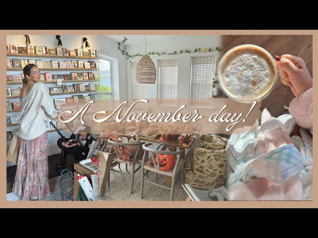 A NOVEMBER DAY | tidying, taking down fall decor, & date night!