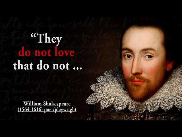 Famous Shakespeare Quotes - William Shakespeare quotes on love and life YOU MUST HEAR