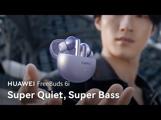 HUAWEI FreeBuds 6i | Super Quiet, Super Bass