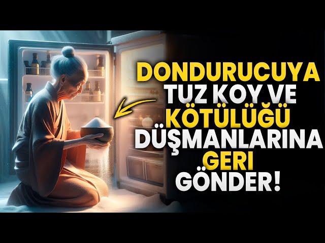 Dondurucuya TUZ koy ve TÜM Kötülük, Büyü ve Nazar Geri Dönecek | Budist Öğretileri