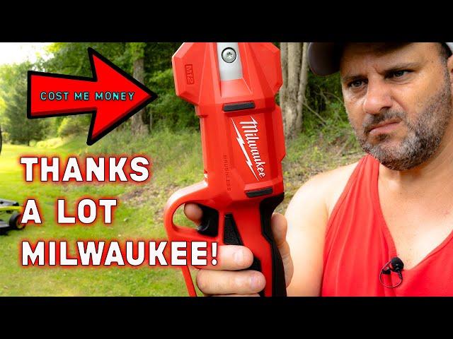 Milwaukee Tool just cost me A LOT OF MONEY! Thanks for nothing Milwaukee Tool!