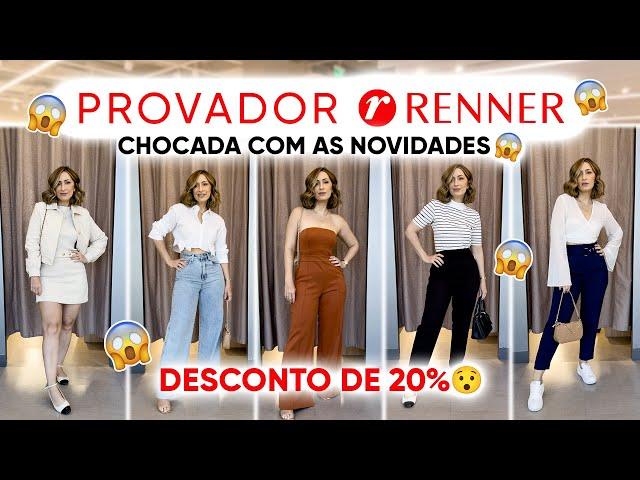 LOOKS NO PROVADOR RENNER CHOCADA COM AS NOVIDADES