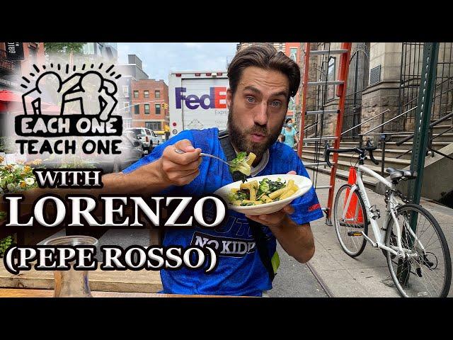 Each One Teach One - PASTA! with Loreso ( Pepe Rosso ) | CRASH FLOW