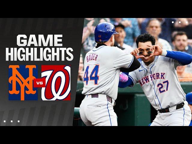 Mets vs. Nationals Game Highlights (6/4/24) | MLB Highlights