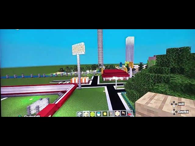 pokazuje miasto w minecraft:)