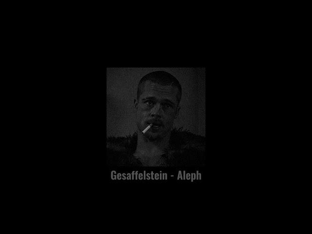 Gesaffelstein - Aleph [slowed & reverb]