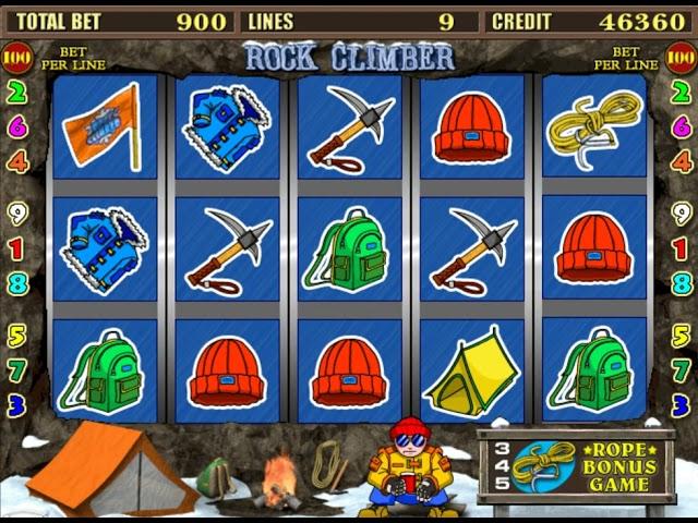 Rock Climber. More High Limit Slots. $$$