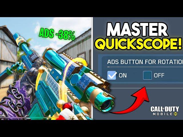 Learn to Quickscope Like A PRO! - Tips & Settings CODM