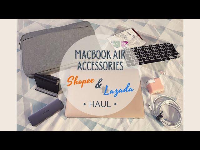 13” MacBook Air 2020 Accessories Shopee/Lazada Haul