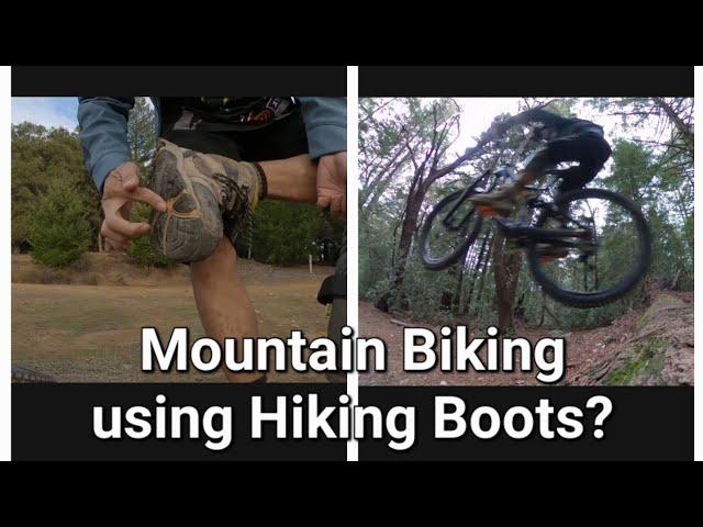 Mountain Biking using Hiking Boots at Soquel Demonstration Forest