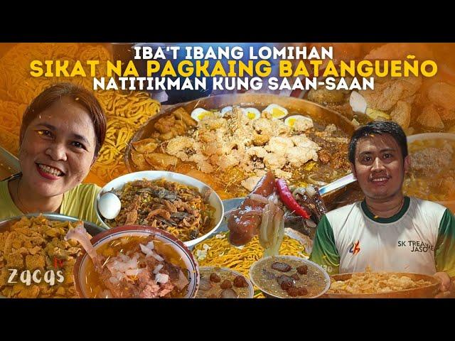 PATOK na pagkain sa Batangas! Overload at classic LOMI na paborito ng lahat! Saan ba ang masarap?!