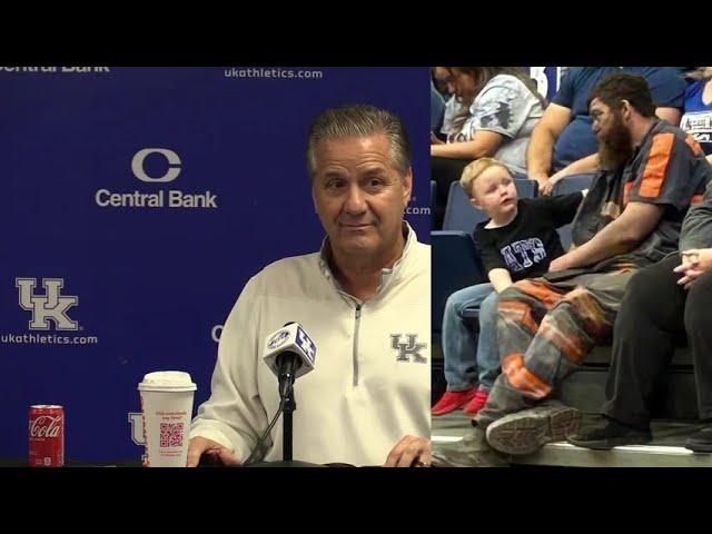 Kentucky basketball coach John Calipari shares his perspective on coal miner in viral photo