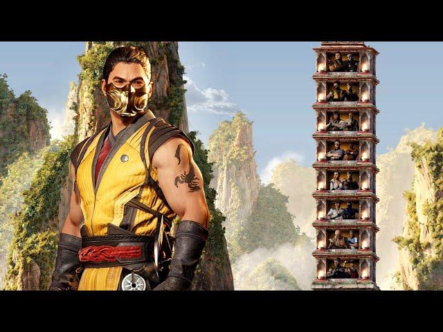 Mortal Kombat 1 - Scorpion Klassic Tower (VERY HARD) NO MATCHES LOST