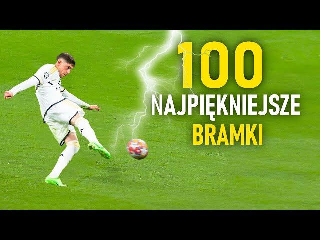 100 NAJPIĘKNIEJSZYCH BRAMEK SEZONU 2024 ᴴᴰ