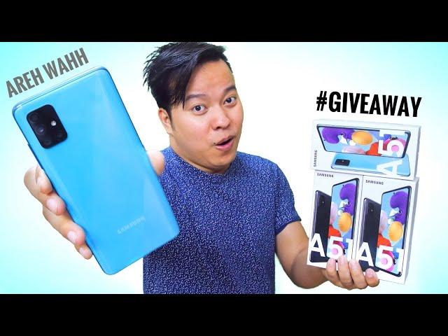 Samsung Galaxy A51 Unboxing & First Impressions + GIVEAWAY