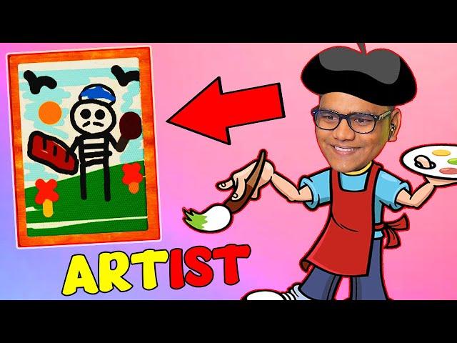 I Became an "ARTIST" ONCE AGAIN - Passpartout 2 (Funny Art Game)