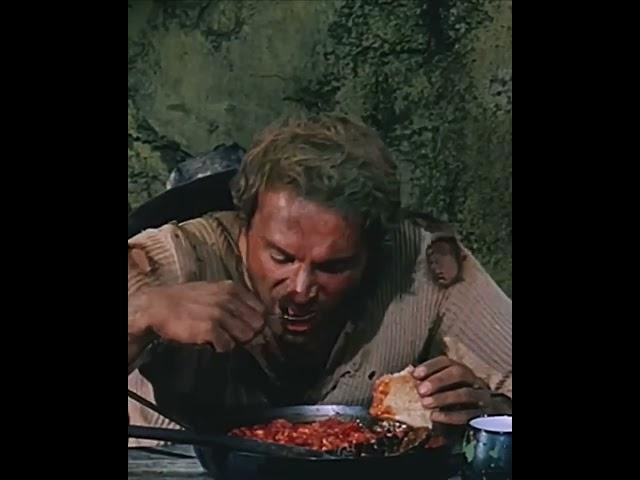 Terence Hill Eating Mexican Beans ｜ They Call Me Trinity #western #budspencer #shorts