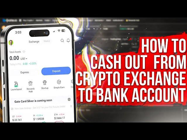 How to CASH OUT from CRYPTO EXCHANGE to BANK ACCOUNT