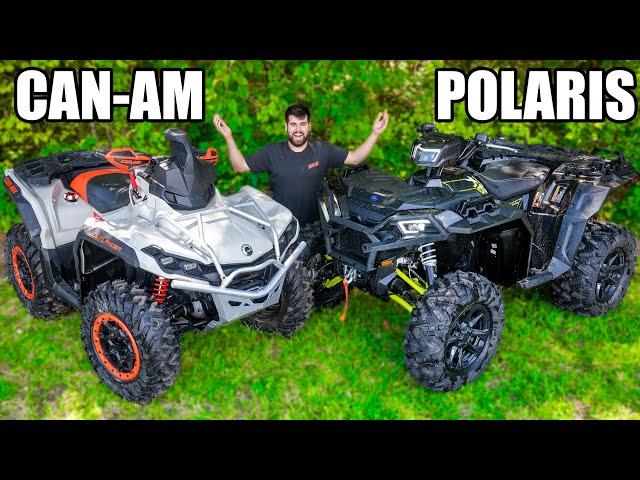 Can-Am Outlander VS Polaris Sportsman | WHAT WILL WIN?