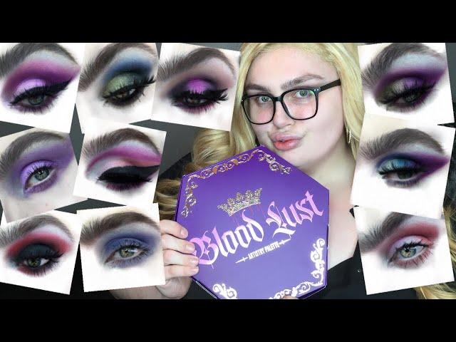 10 Looks 1 Palette JEFFREE STAR BLOOD LUST