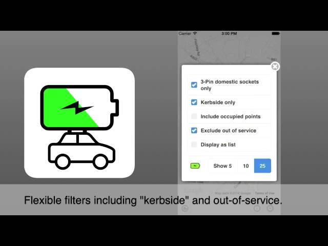 CarJuice App - find the best place to charge your car