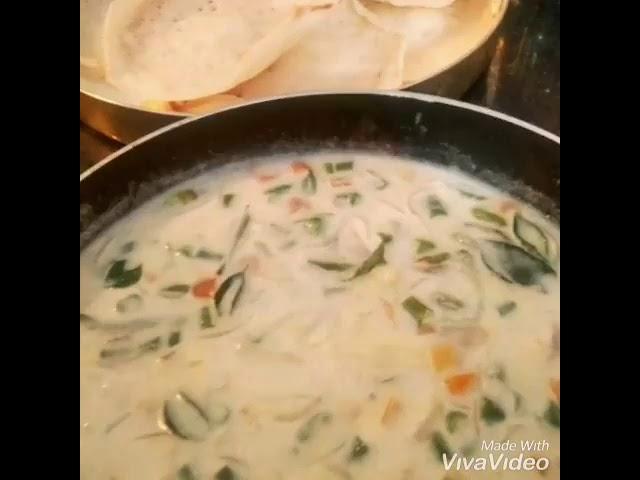 Veg stew for appam and idiyappam