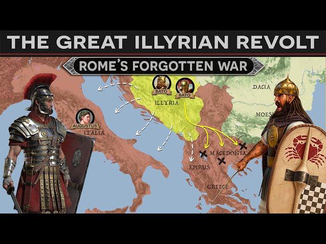 The Great Illyrian Revolt - Rome's Forgotten War DOCUMENTARY