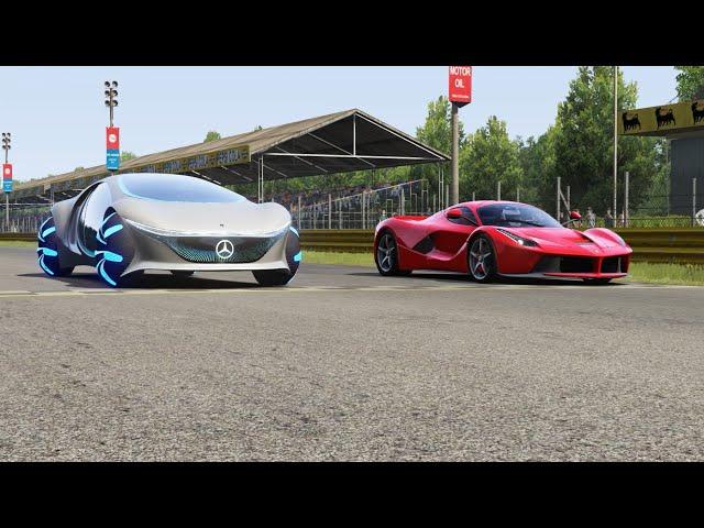 Mercedes-Benz Vision AVTR vs Ferrari LaFerrari