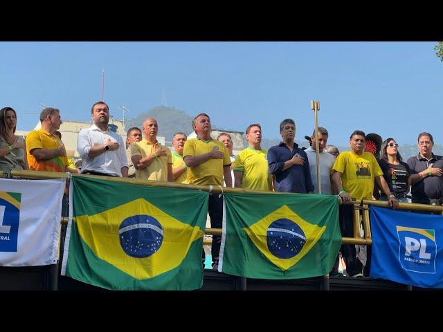 Bolsonaro participa de evento com Ramagem | AFP