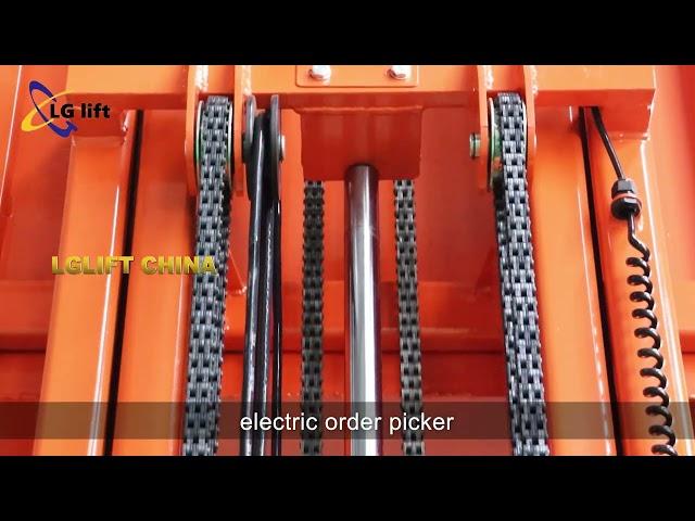 LGLIFT Electric Order Picker Warehouse Efficiency Precision Handling