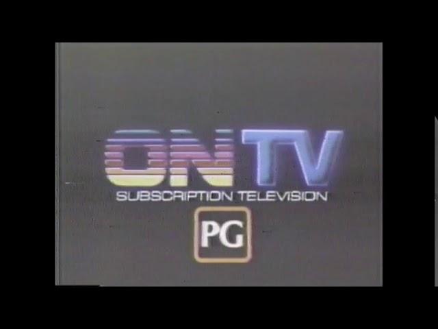 ON TV PG Movie & Short Subject Bumper (1982)