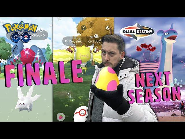 NEXT SEASON! *DUAL DESTINY* in Pokemon GO! MAX OUT FINALE Event & Galarian Corsola HATCHED