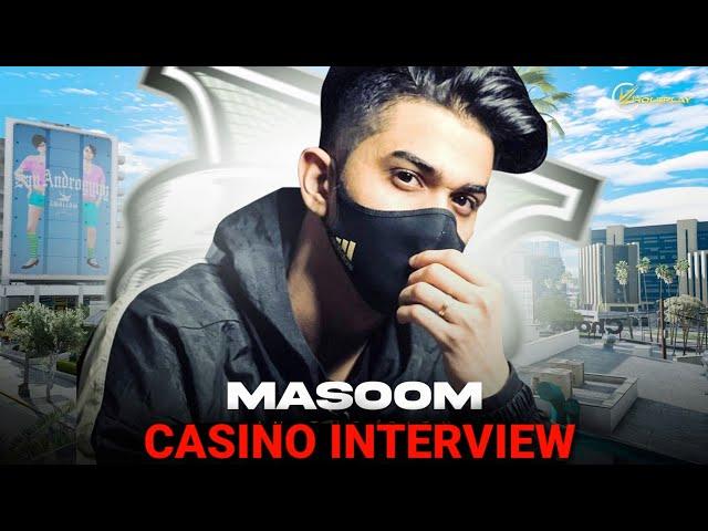 MasOOm Shayar Casino Interview Ft.@soulregaltos9810 @PAYALGAMING &@8bitGoldygg