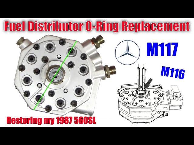 560SL - Fuel Distributor 0-Ring Replacement