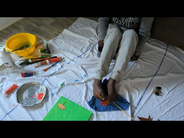 Abdoulaye Seydi L'artiste Peintre en 2023  #handicapable