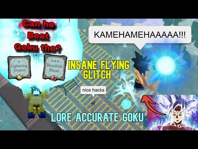 Breaking The Limits Of Cheese / Infinite Fly Lore Accurate Goku Build | Deepwoken