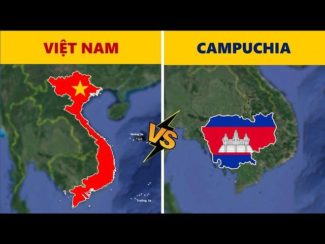 So sánh Việt Nam và Campuchia - Họ đã vượt qua chúng ta chưa ??? Update 2024 mới nhất !!!