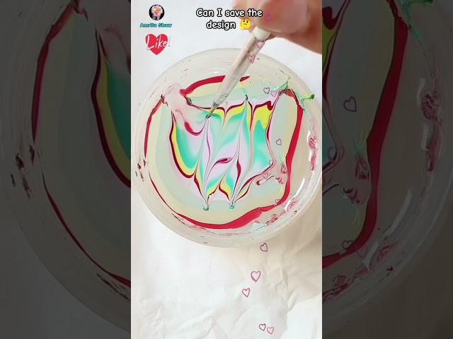 How to save your watermarble nail art design #nailsbyamrita #watermarblenails #easynaildesigns