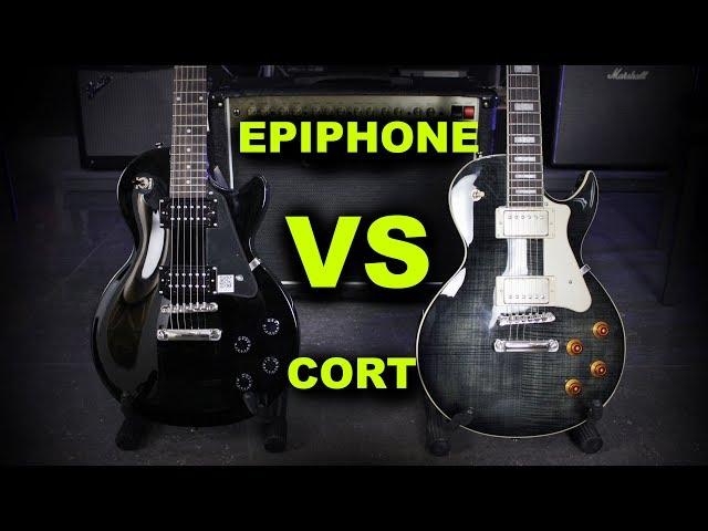 EPIPHONE LP STUDIO VS Cort CR250 - Guitar Battle #15