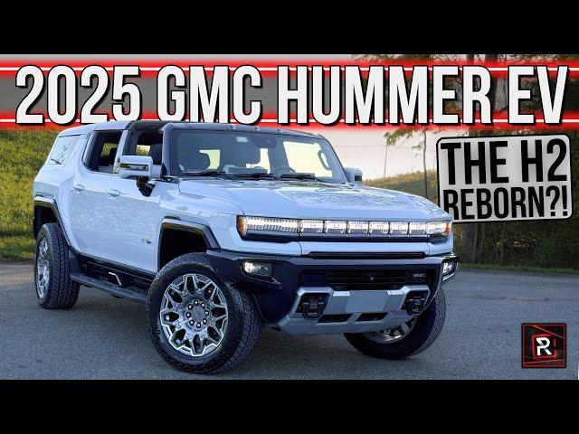 The 2025 GMC Hummer EV SUV 3X Is An Electric Modern Reincarnation Of The Hummer H2