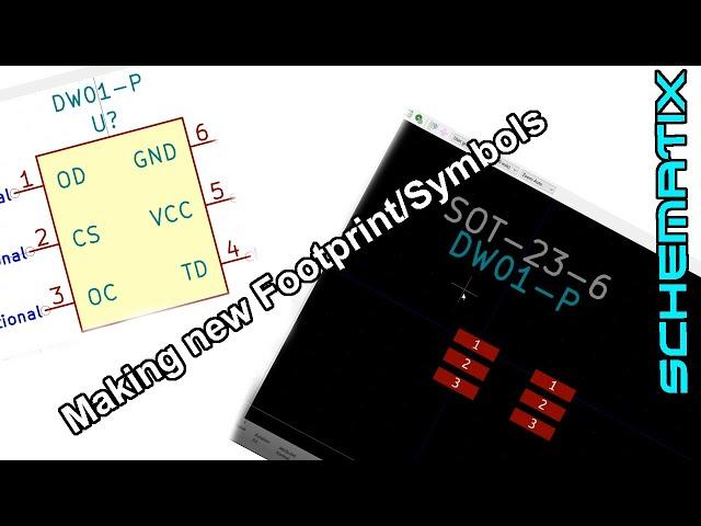 How to design custom Footprints & Symbols in Kicad