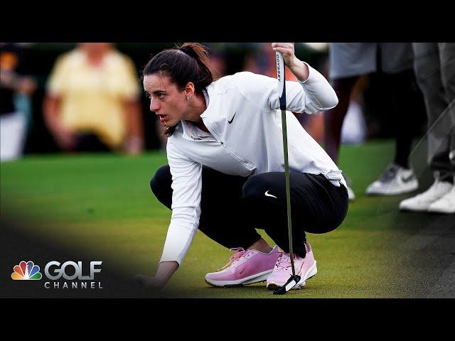 Full Caitlin Clark highlights from The Annika pro-am | Golf Channel