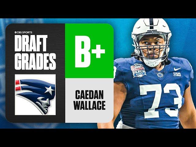 2024 NFL Draft Grades: Patriots select Caedan Wallace No. 68 Overall | CBS Sports