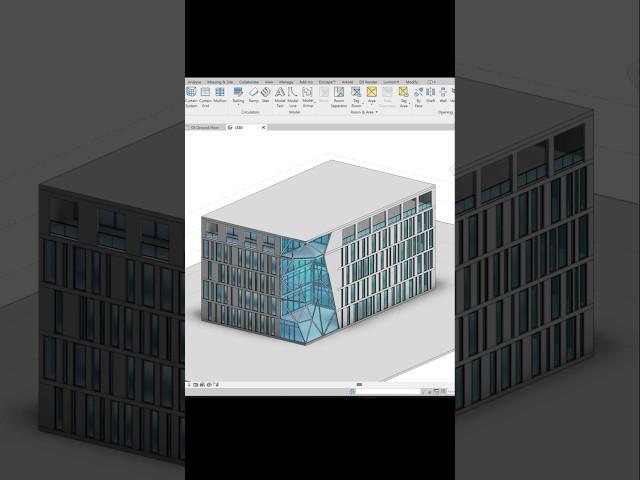 Revit Tutorials - Modern Building #architecture #bim #revit