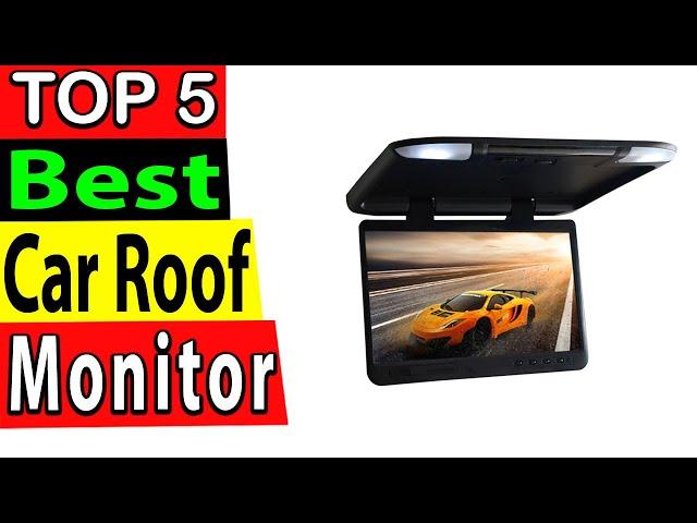 Best Car Roof Mount Monitor In 2024 (TOP 5)