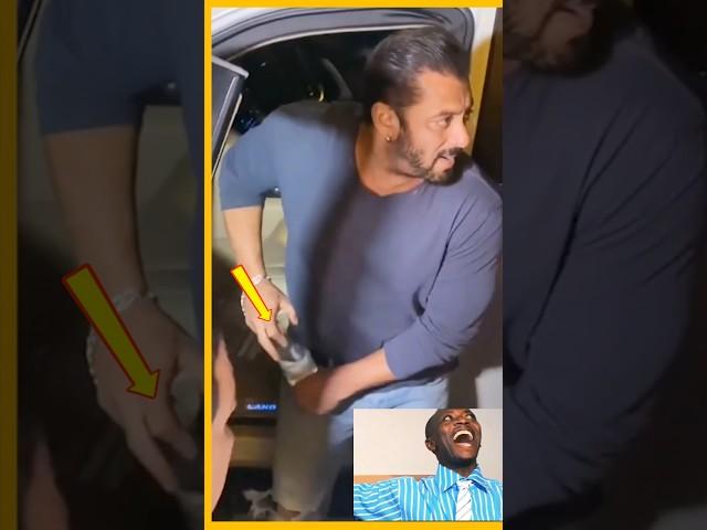 Salman Khan Got Trolled For A Water Glass  #salmankhan #shorts