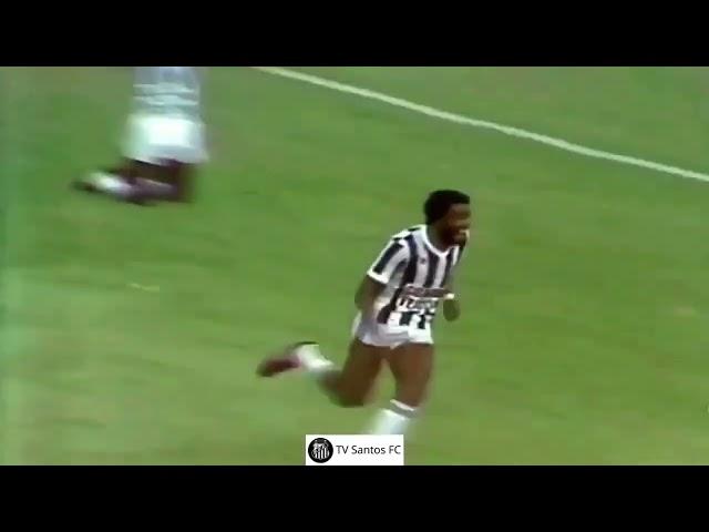 Santos entrando em Campo no Morumbi 1984