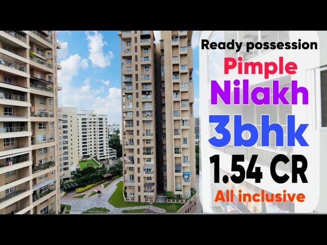 Resale 3bhk flat for sale in vishal nagar pimple nilakh pune | Ready flat 3 bhk vishal nagar pune